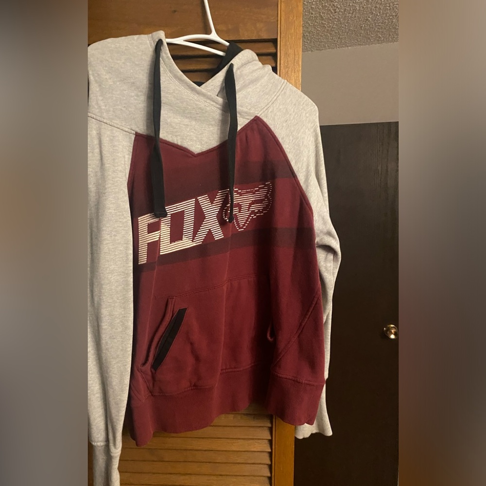 Fox brand hoodie